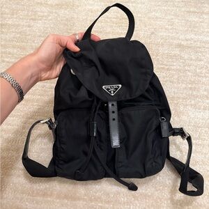 Prada Black Backpack